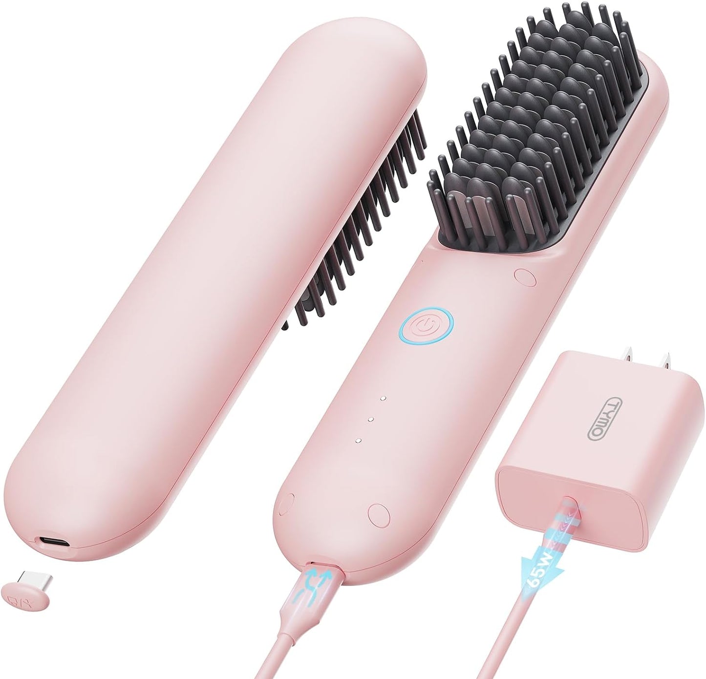 Cordless Hair Straightener Brush